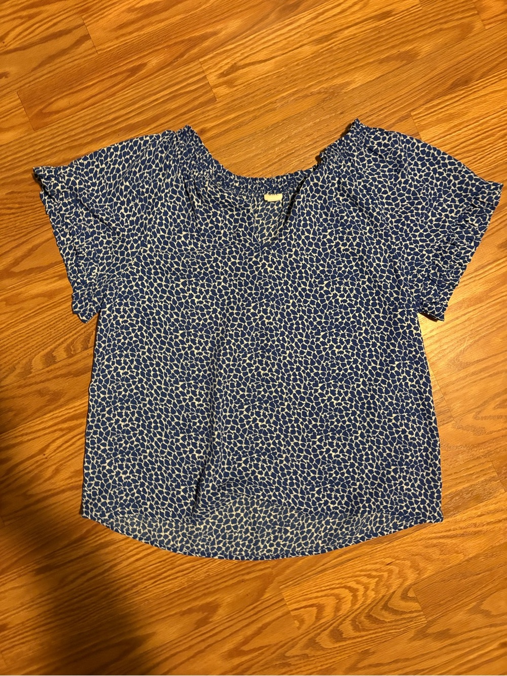 GAP blue and white blouse size XS